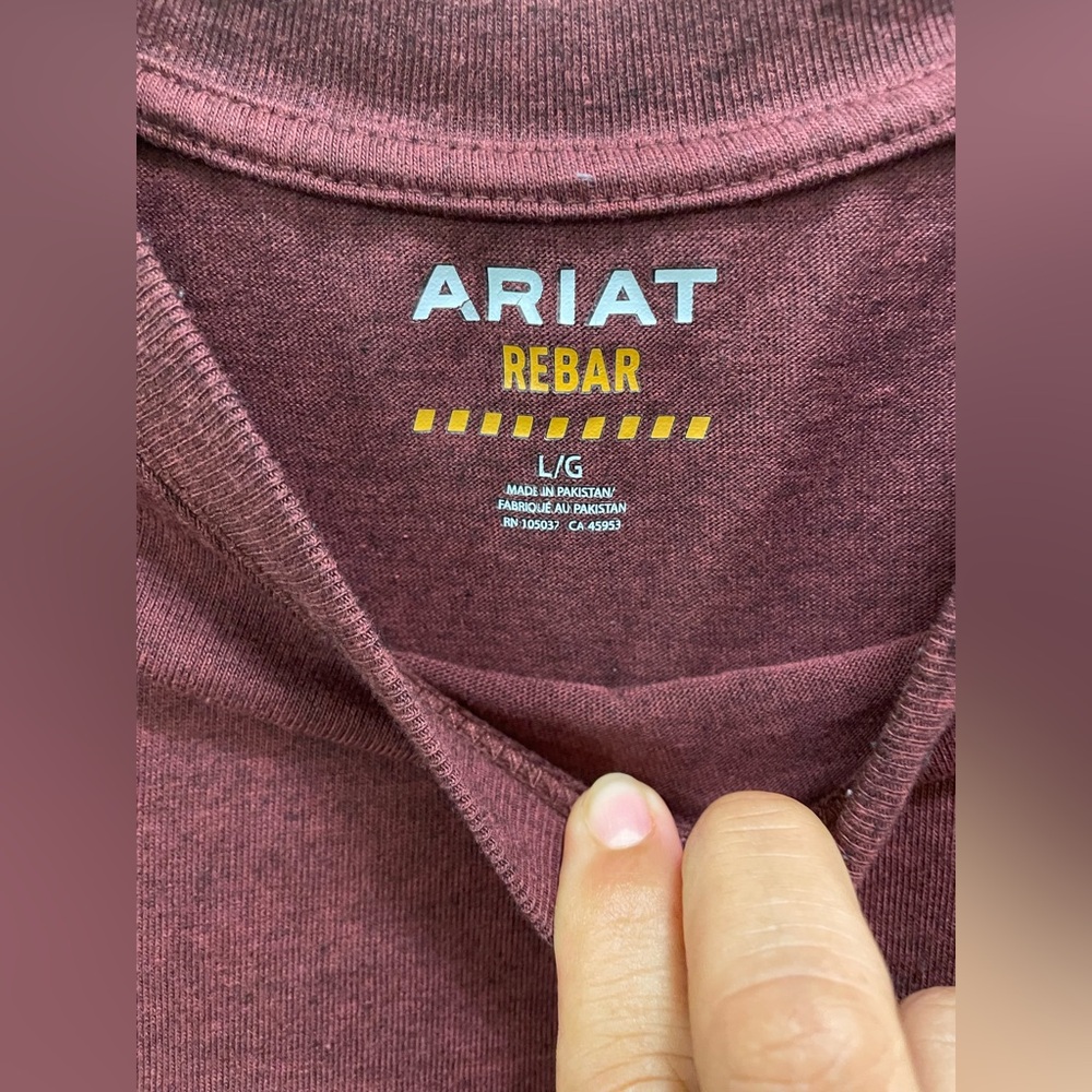 Ariat Rebar Cotton Strong T-Shirt - Picture 7 of 7